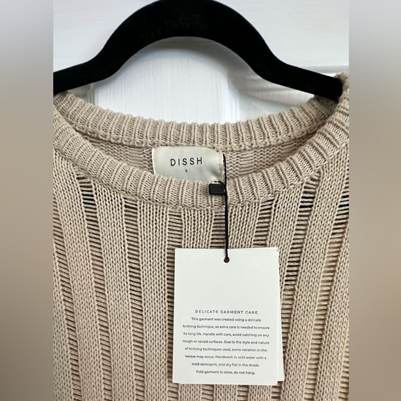 DISSH Beige Ribbed Maxi Dress - Picture 4 of 8